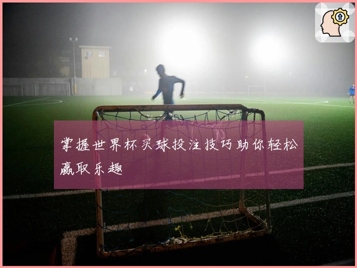 掌握世界杯买球投注技巧助你轻松赢取乐趣